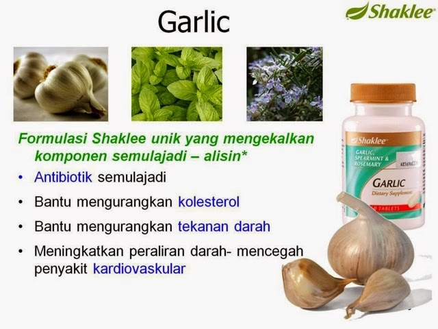 Sharing is caring, Sharing is love: Garlic Shaklee Hebat!!!