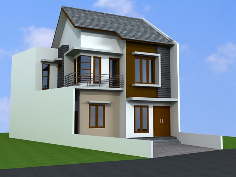 gambar desain rumah bertingkat