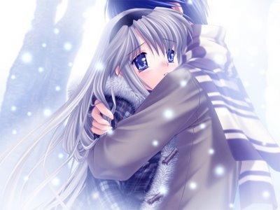 imagenes de angeles anime. imagenes de amor anime. amor