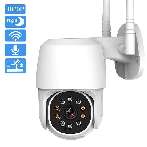 Auto tracking security camera