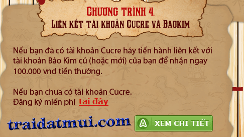 Săn kho báo tiền thưởng cùng Bảo Kim