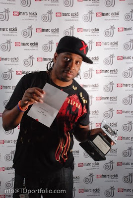 SPOTTED: DJ Agile in JUZD Tech shirt at 2009 DJ Stylus Awards Monday