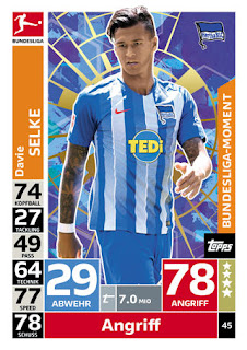 Match Attax Bundesliga 2018-2019 Hertha BSC Set