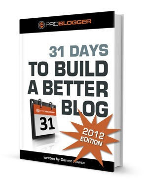 31 days to build a better blog