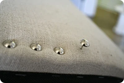 how to add nailhead trim