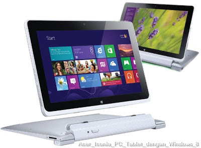 Acer Iconia PC Tablet dengan Windows 8