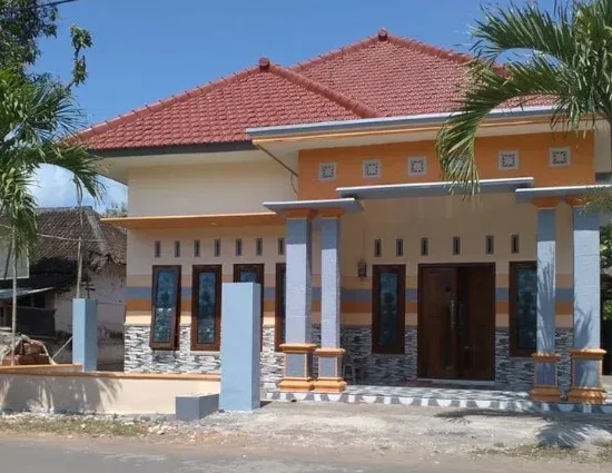 Lingkar Warna 35 Desain Tampak Depan Rumah Minimalis