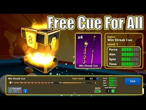 Free Win Streak Cue For All In 8 Ball Pool In Low Level Account 8bp Lover