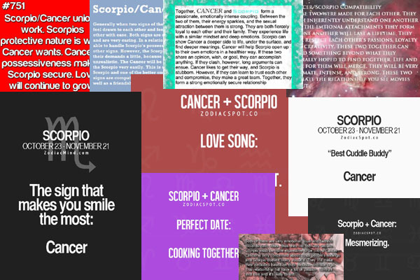 20 Quotes about CANCER - SCORPIO Relationships | Scorpio Quotes