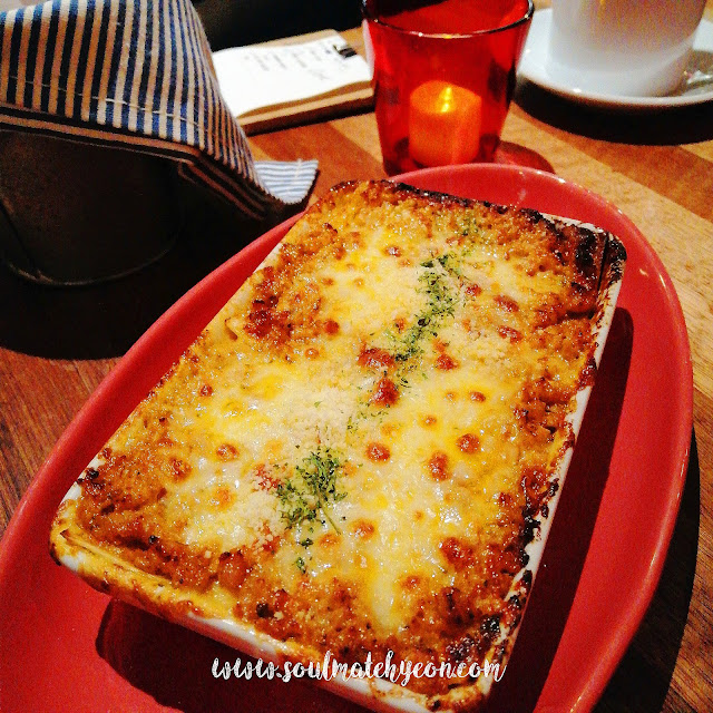 Pork Lasagne @ The Chubs Grill, Plaza Shell