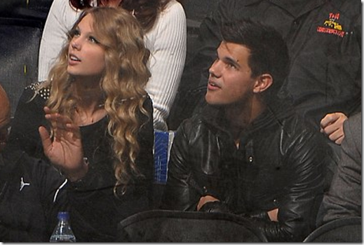 Taylor Swift Taylor Lautner Hockey Date