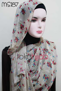 pashmina sifon motif