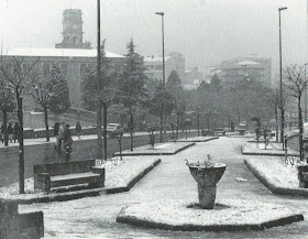 La última gran nevada en Vigo se produjo en 1987