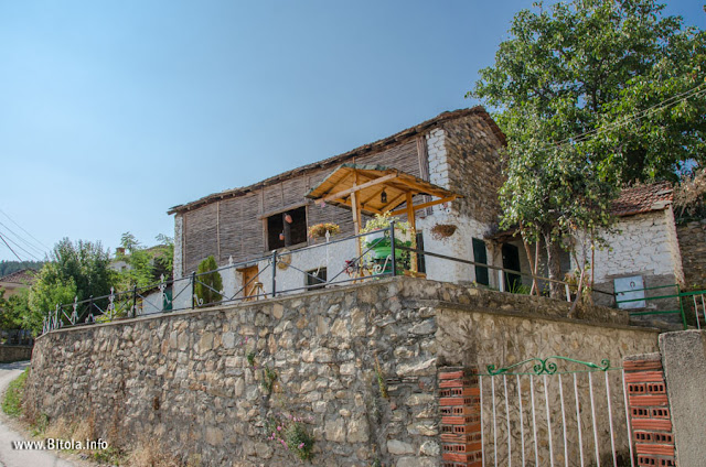 Architecture - Bukovo village near Bitola, Macedonia