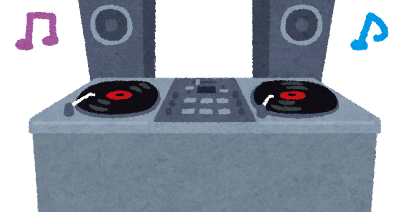 Djのテーブルのイラスト かわいいフリー素材集 いらすとや Djのテーブルのイラスト かわいいフリー素材集 いらすとや