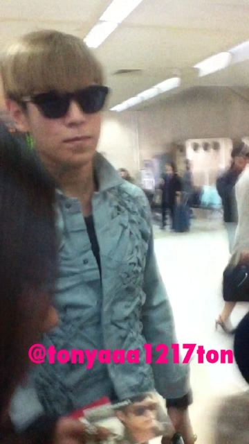 Big Bang TOP at Gimpo Airport