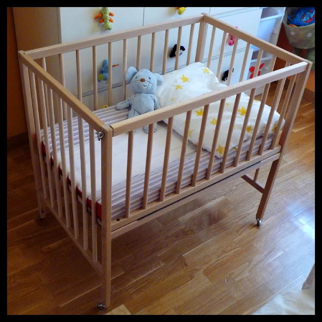 SNIGLAR co-sleeper crib