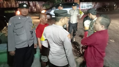 Antisipasi 3C dan Kriminalitas Lainnya, Polsek Anyar Polres Cilegon Polda Banten Patroli Kewilayahan