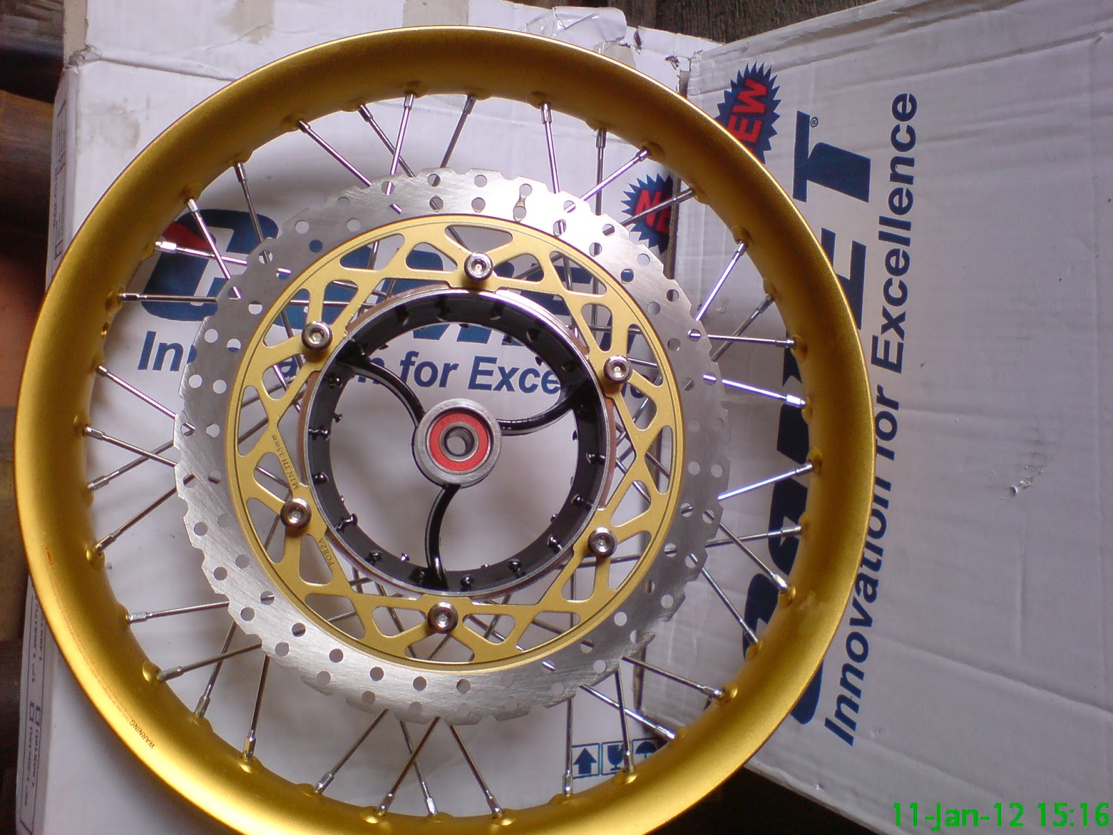 Velg Comet Gold untuk Ninja | Velg Motor Murah