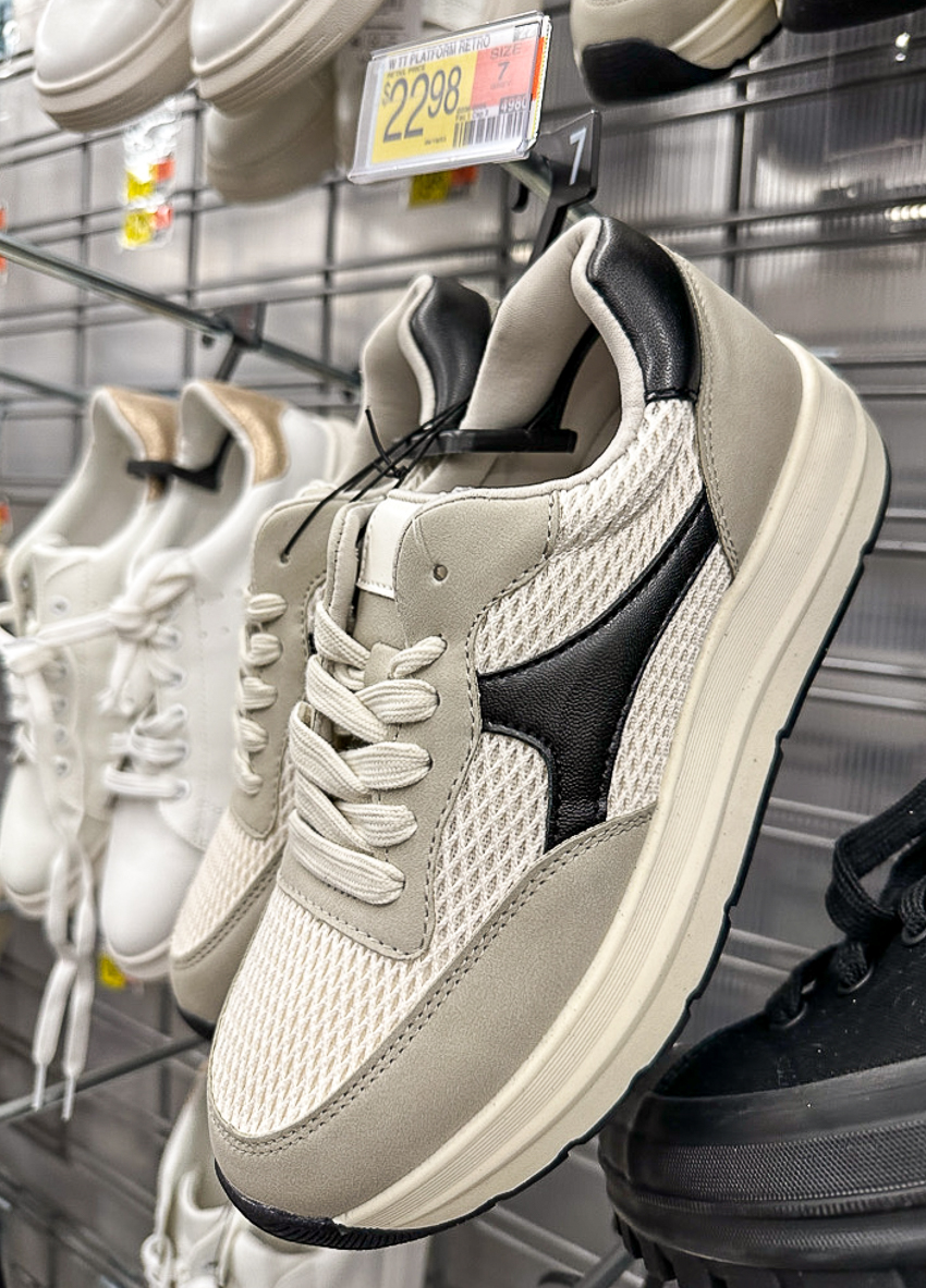 retro inspired sneakers from walmart