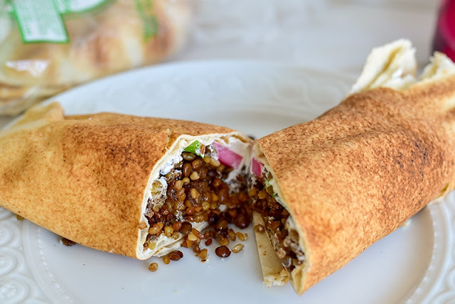 MUJADARA PITA ROLL UP