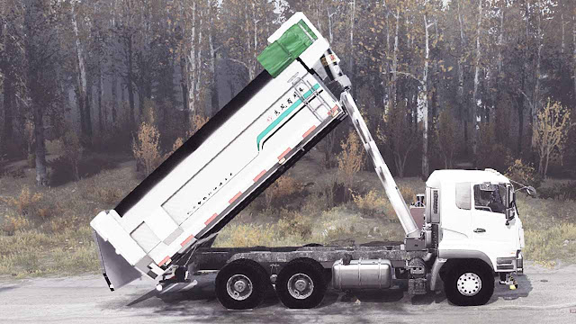 Mod Dump Truck Dongfeng KC Spintires MudRunner