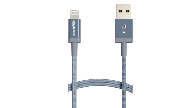 Amazon Basics Nylon USB-A to Lightning Cable