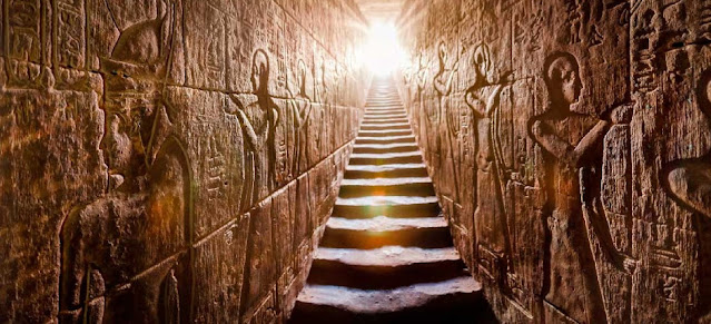 Асуанский храм, построенный Рамзесом II из династии Рамессидов