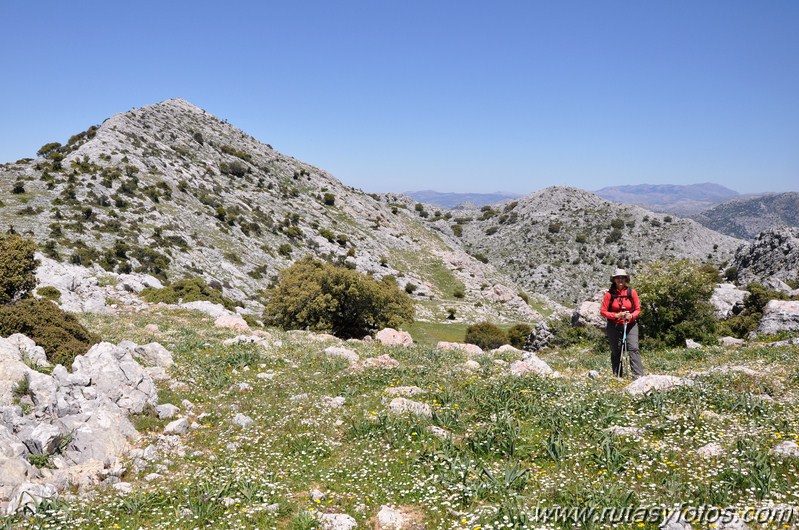 Subida al Caillo desde Villaluenga