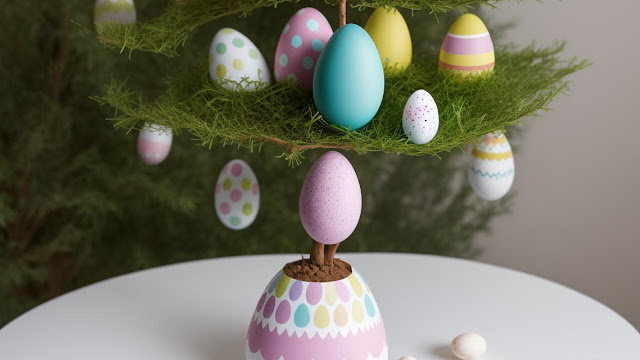 Easter Egg, Easter Egg Tree, Easter Egg Tree Decoration