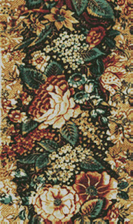 cross stitch old textile ornament
