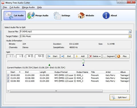 Free Audio Cutter