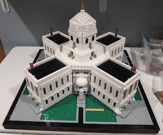 LEGO Wisconsin State Capitol