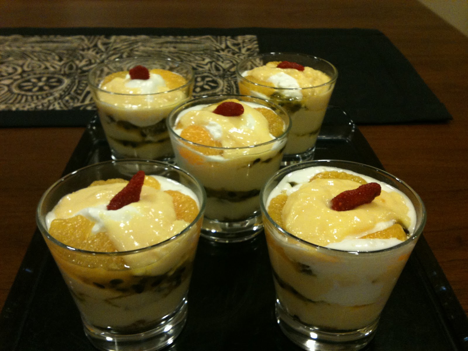 Laman Dapur Helen: LEMON CUSTARD PARFAIT WITH PASSION 