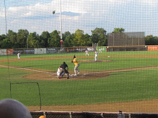 First pitch, Bandits vs. Cavalry