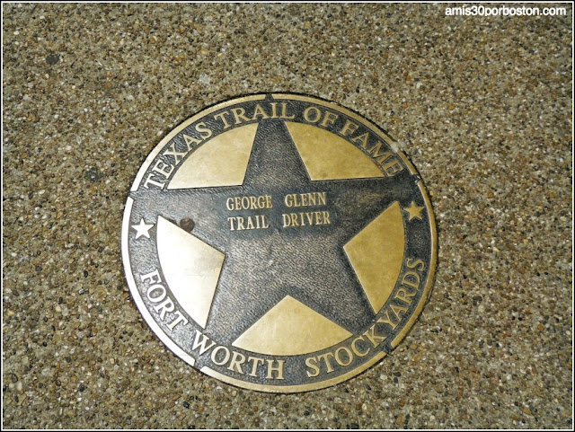 Paseo de la Fama en Fort Worth Stockyards, Texas