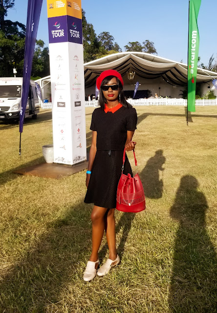 Wearing A Little Black Dress To A Golf Event