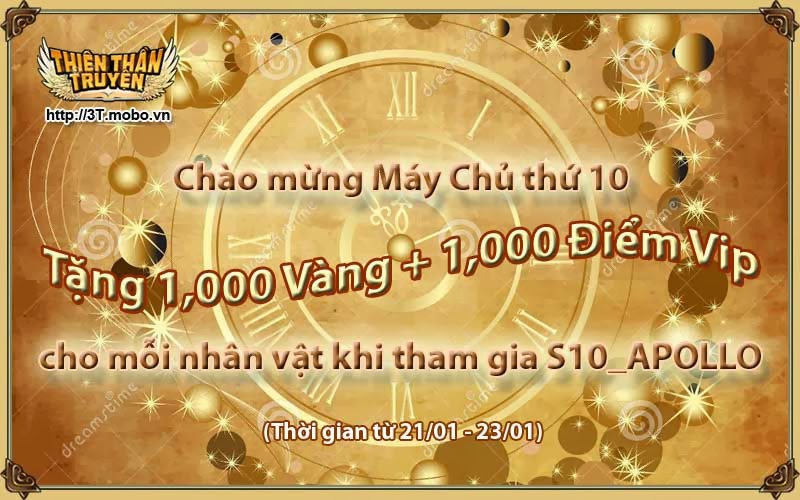 Thiên Thần Truyện Lì Xì năm mới tri ân game thủ