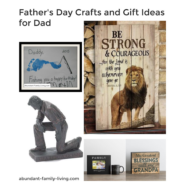 Father's Day Crafts and Gift ideas for Dad