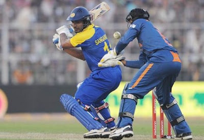 Sangakara Playing in Final