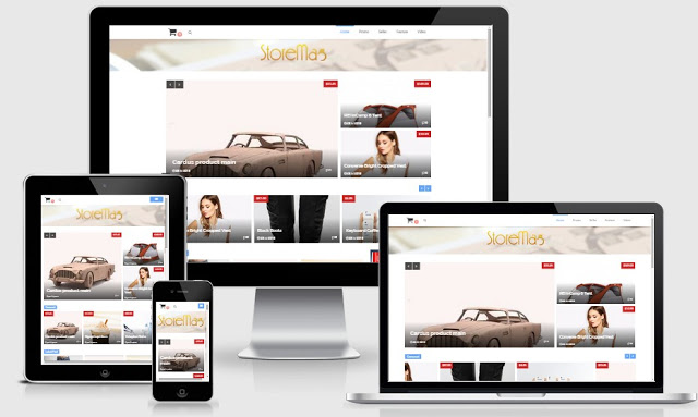 Storemag E-commerce Blogger Template