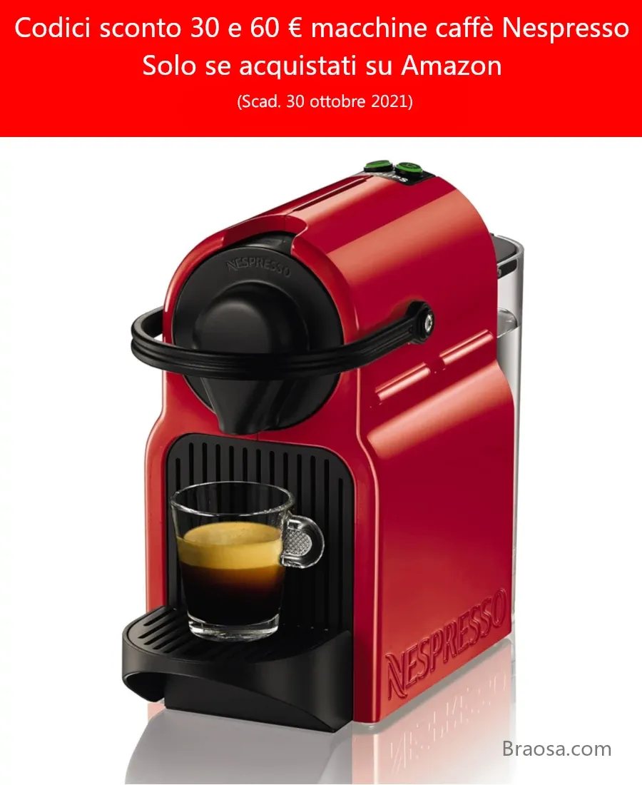 CODICI-SCONTO-MACCHINE-caffe-NESPRESSO-DA-30-E-60-EURO