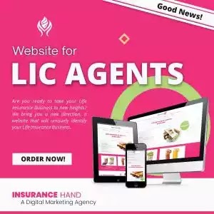 Blogger Website for LIC Agents | Product Code - LICBW001