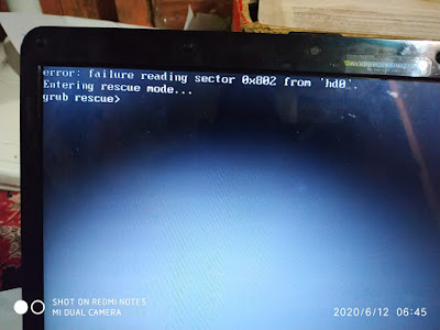 error hardisk bad sector
