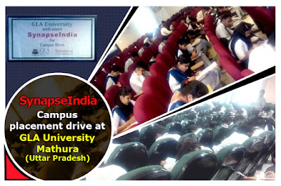 SynapseIndia Campus Placement Drive at GLA