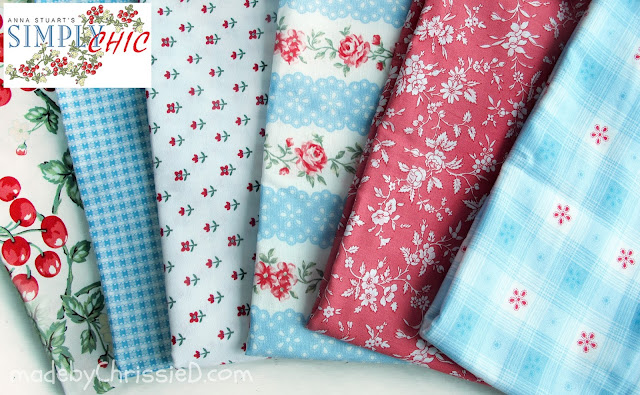 Anna Stuart's Simply Chic Fabric Collection for Benartex