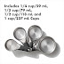 BEST STAINLESS STEEL MEASURING CUP & SPOONS SETS