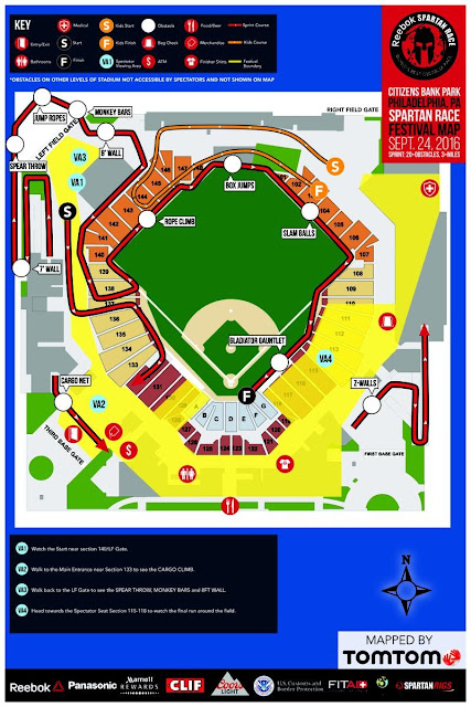 Citizens Bank Park Parking Map