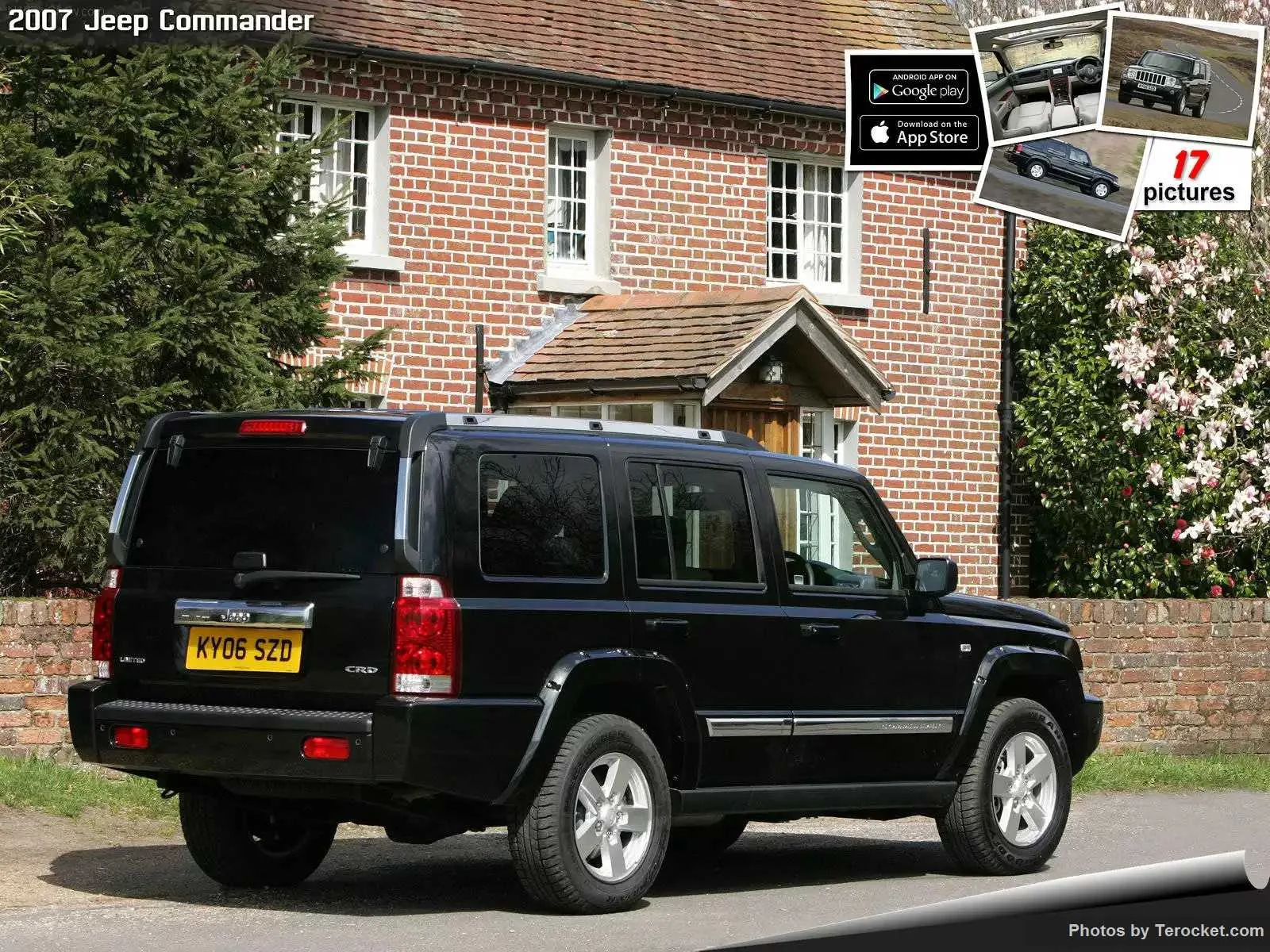 Hình ảnh xe ô tô Jeep Commander UK Version 2007 & nội ngoại thất