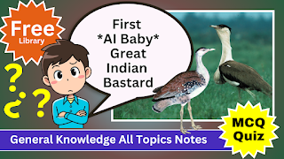 Facts about the Great Indian Bustard, its conservation, and India's first Baby Bird from artificial insemination